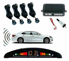 KIT 4 SENSORI DI PARCHEGGIO  UNIVERSALI RETROMARCIA DISPLAY AUTO FURGONE