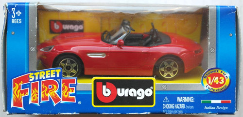 Bburago bmw rosso 43 - bburago,