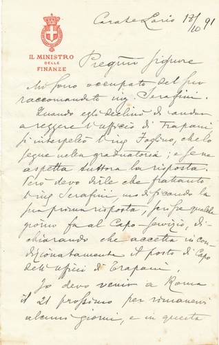 Giuseppe colombo lettre - giuseppe,