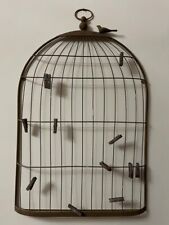 Decorazione Casa Arredamento gabbia In Ferro Battuto Da Parete Moderna Elegante