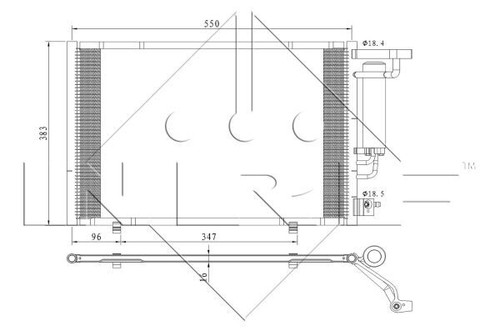 Condensatore climatizzatore - condensatore,