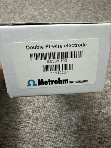 Metrohm 0338 100 elettrodo - metrohm,