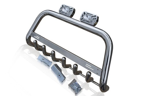 Bull bar rettangolare pois - +,