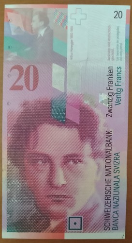 Svizzera 20 franchi - svizzera,