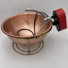 PAIOLO POLENTIERA IN RAME AUTOMATICO ELETTRICO 6LT PER POLENTA BOTTA IL TOP