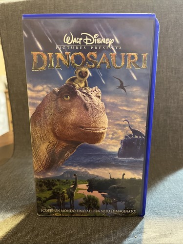 Vhs dinosauri walt disney - -,