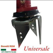 Fresa Zappa Zappetta Rotante Coltivatore per Decespugliatore 4 Denti universale.