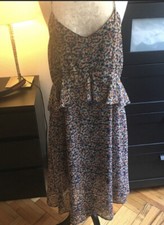 ZARA microflower dress
