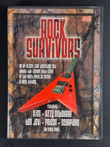 Rock survivors dvd 2001 kiss - rock,