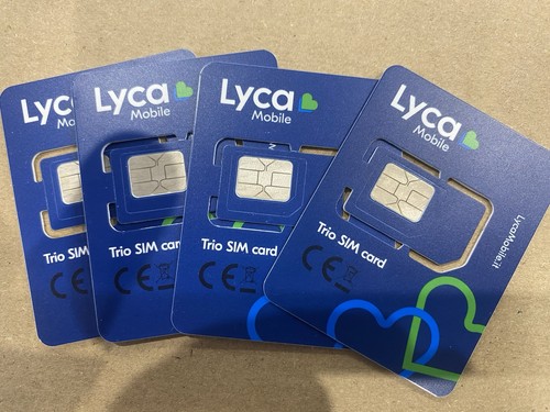 Sim lycamobile 200 - sim,