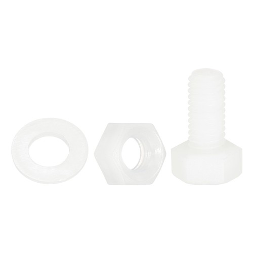 Nylon screws and - , m5x10mm