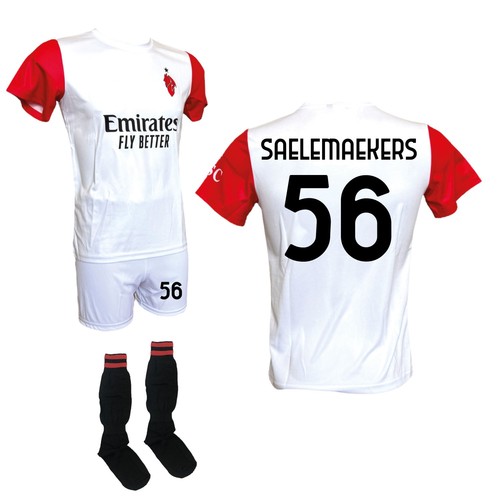 Kit maglia bianca saelemaekers - kit,