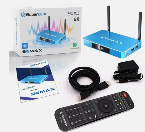 Superbox max mediaplayer - s6,