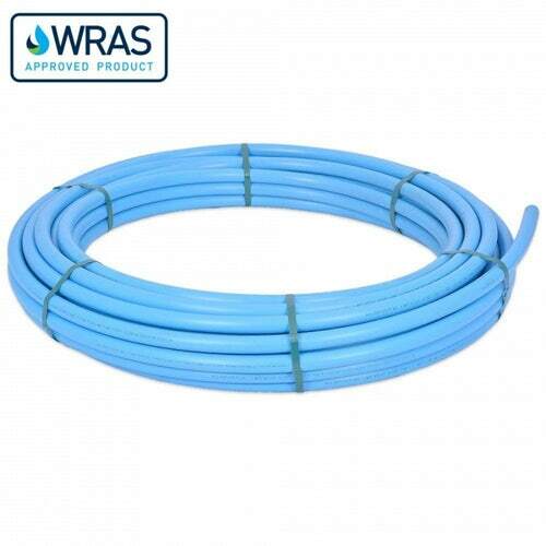Tubo mdpe blu bobina 25 - mdpe,