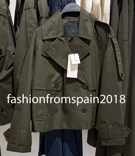 Zara nuovo trench corto donna - nuovo,