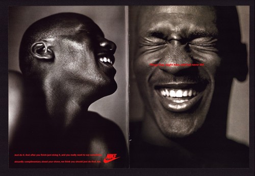 Pubblicità nike vintage 1990 - pubblicità,
