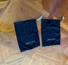 jimmy choo  dust bag per scarpe o borsa autentica25x30 cm. due pezzi