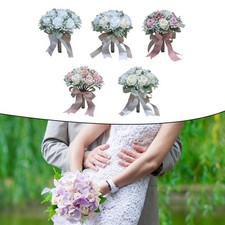 Bouquet da sposa con rose in