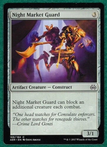 Night market guard aether - night,