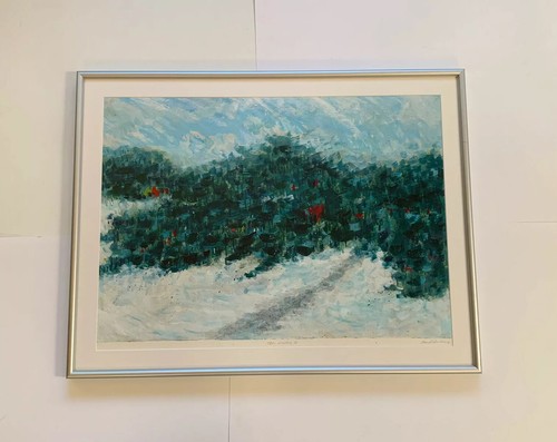 Quadro paesaggio astratto - quadro,