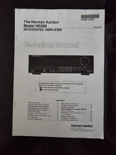 Harman kardon hk680 manuale - kardon,