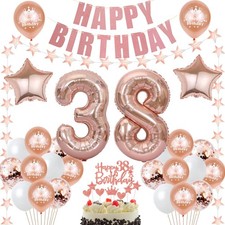 decorazioni 38 anni compleanno