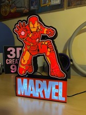 Lightbox iron man - iron,