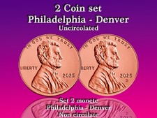 2025 P + D LINCOLN 1 CENT 2