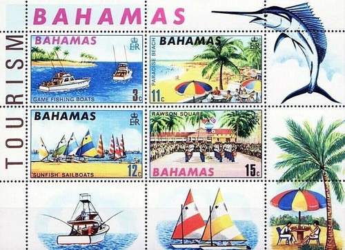 Bahamas 1969 turismo s - 👉, s/s