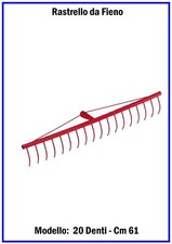Rastrello per Fieno Foglie in
