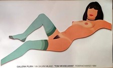 TOM Wesselmann-Galleria Plura-originale  Offset litografia 1984