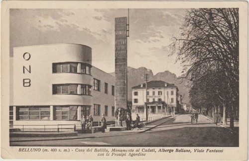 Belluno casa del balilla - casa,