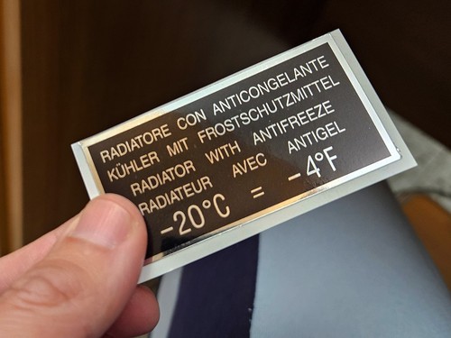 Antigelo anticongelante - ,