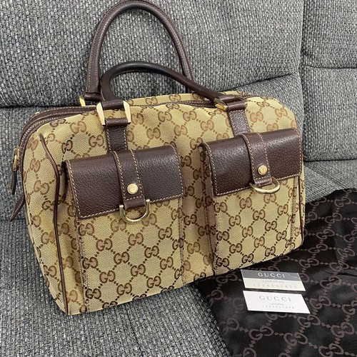 Gucci borsa mano in - borsa, tela