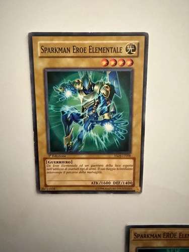 Carte yougi oh sparkman - nr:, 3