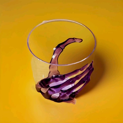Calice bicchiere vino gotico