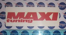 ADESIVO VINTAGE STICKER AUFKLEBER AUTOCOLLANT AUTO TUNING OLD SCHOOL MAXI TUNING