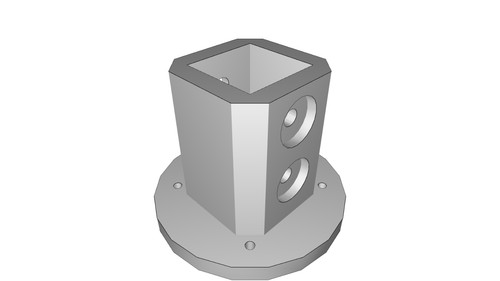 Supporto estruso 4040 - 4040, per