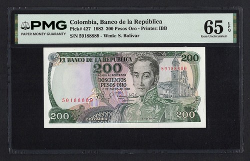 Colombia 200 pesos oro - pesos,
