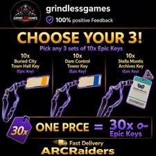 Arc Raiders 🔥 30x Epic Keys