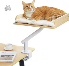 Indoor Wooden Desk Cat Kennel