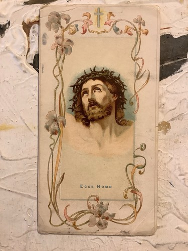 Santino ecce homo gesù - gesù, dei