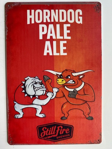 Insegna birra georgia bulldogs - georgia,