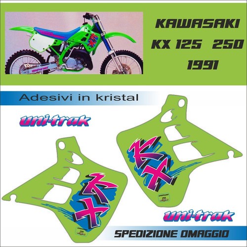 Kit adesivi kawasaki - kawasaki, kx