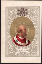 santino antico lamina del Papa