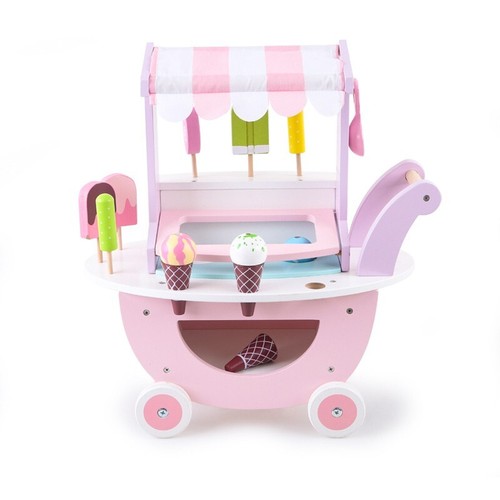 Carrello gelato dolce legno
