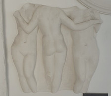 BASSORILIEVO QUADRO NUDO TRE
