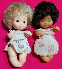 Coppia Bambole mini Furga anni 80 Robert Nursery