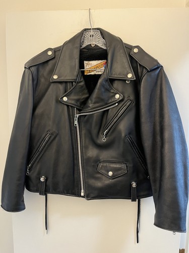 Giacca moto vintage schott - moto,