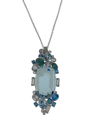 Swarovski necklace colored - swarovski, necklace/-/colored